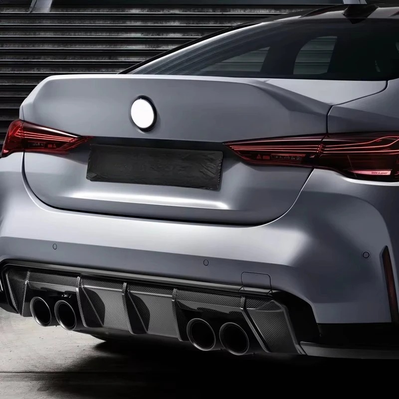 CSL Style Dry Wet Carbon Fiber Rear Trunk for  M3 G80 M4 G82 G8X G83 Rear Cover